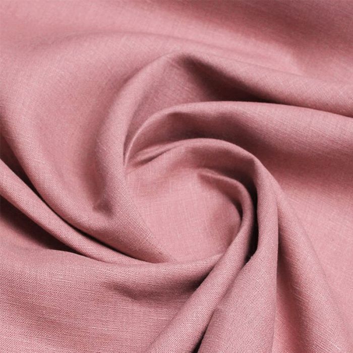 Minkštas plautas linas Dark Old Rose, 0.75x1.35m||TavoSapnas