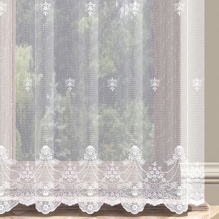 Matuojama žakardinė užuolaida Frost, aukštis 250 cm||TavoSapnas