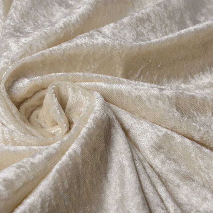 Plonas glamžytas aksomas Beige, 1.30x1.50m||TavoSapnas