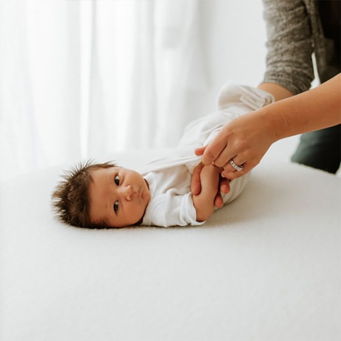 Mažas Swaddellini miegmaišis Beige, 2.7-5.4 kg, bambukinis||TavoSapnas