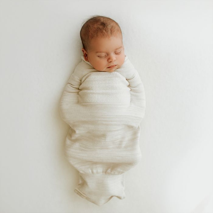 Didelis Swaddellini miegmaišis Beige, 5.4-8.2 kg, bambukinis||TavoSapnas