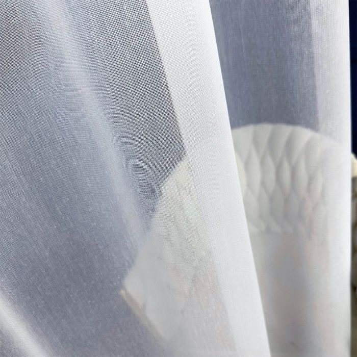 Matuojama dieninė užuolaida Natural Soft, likutis 0.72x3.60m||TavoSapnas