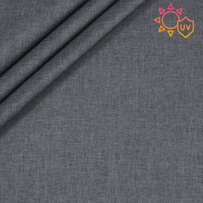 Vandeniui atsparus minkštas audinys Linen UV, likutis 0.45x1.60m||TavoSapnas