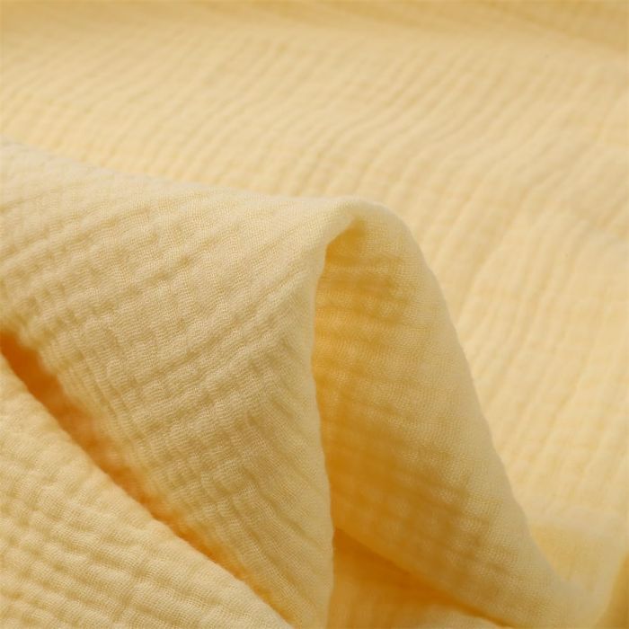 Double gauze muslinas gelsvas, 0.15x0.50m||TavoSapnas