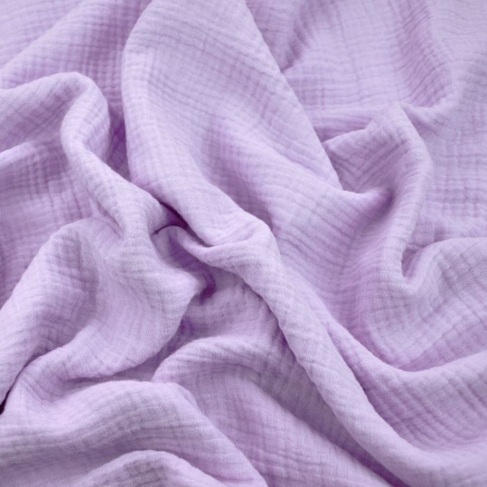 Double gauze muslinas alyvinis, 0.45x0.55m||TavoSapnas