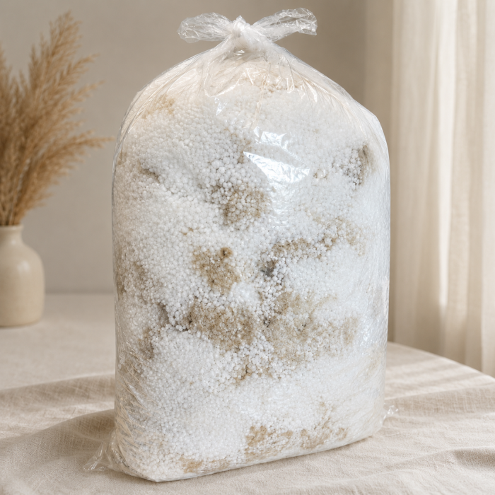 PES pluošto kamuoliukai 0.9kg (sutepti)||TavoSapnas