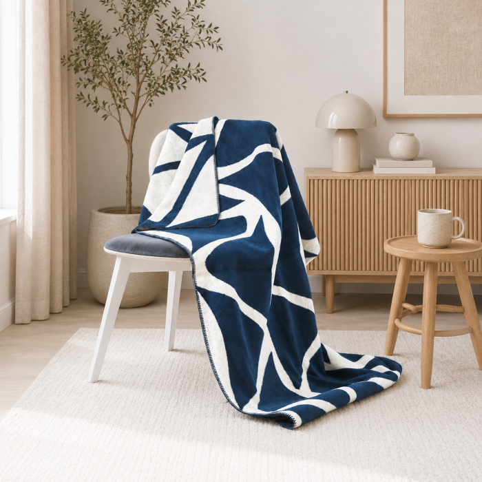 Medvilninis pledas Fashion Collection Zuri, 150x200 cm||TavoSapnas