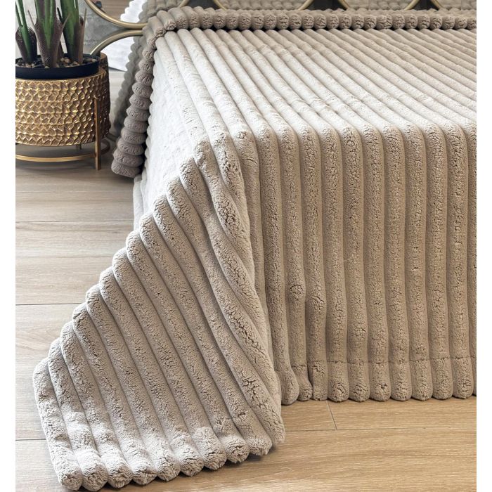 Lovatiesė Soft Almond, 140x220 cm||TavoSapnas
