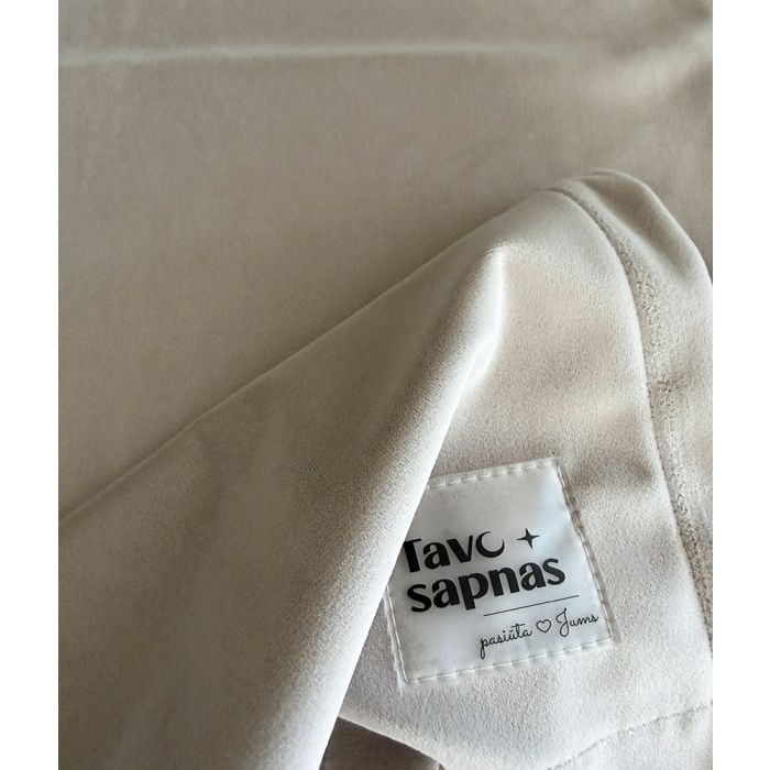 Veliūrinis stalo takelis Beige, 40x145 cm||TavoSapnas