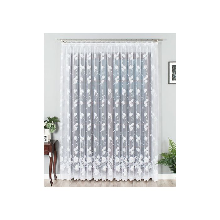 Matuojama žakardinė užuolaida Julia, likutis 0.50x3m||TavoSapnas