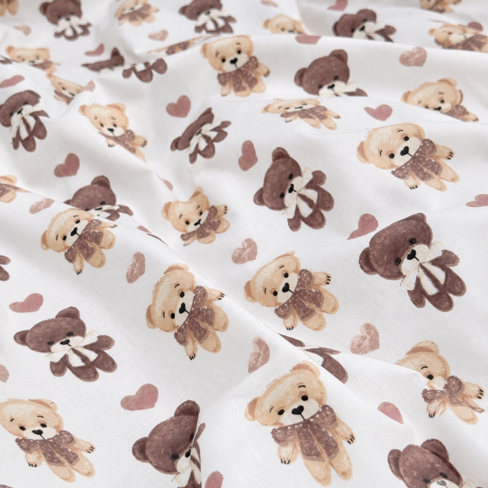Patalynės komplektas kūdikiams Teddy, 110x140, 40x60 cm||TavoSapnas