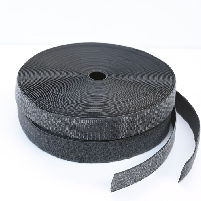 Velcro juostelė pilka, 50mm, likutis 1.85m||TavoSapnas
