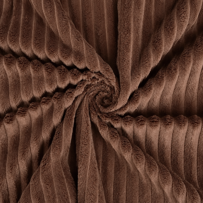 Minky audinys Stripes Brown||TavoSapnas