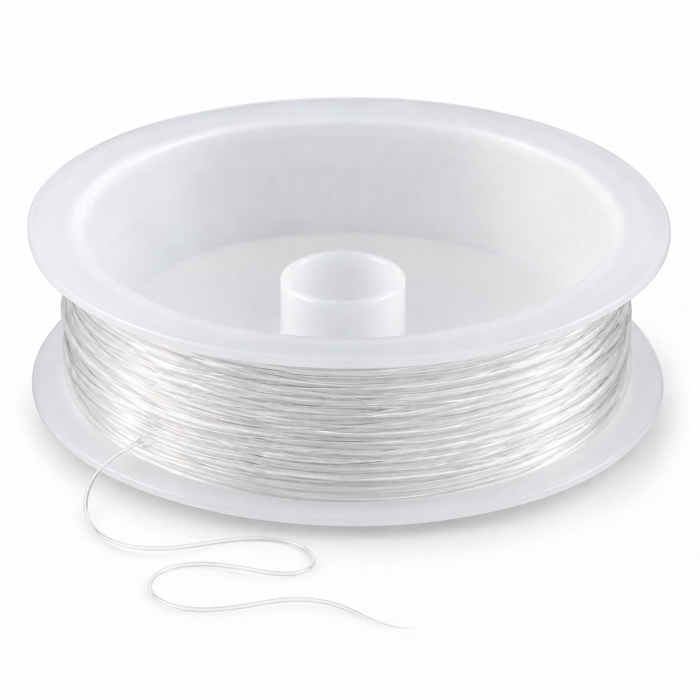 Elastinis silikoninis siūlas, 1mm (3m)||TavoSapnas