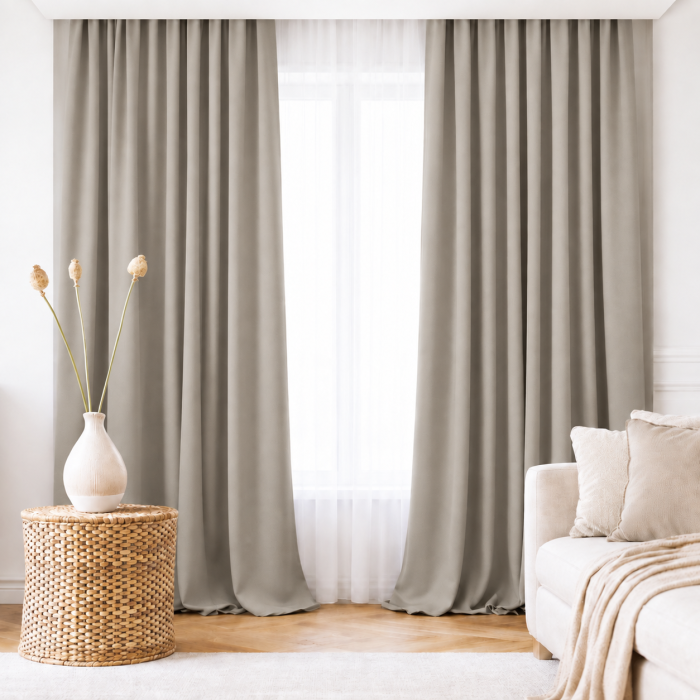 Naktinių užuolaidų audinys Blackout Classic, aukštis 305 cm||TavoSapnas