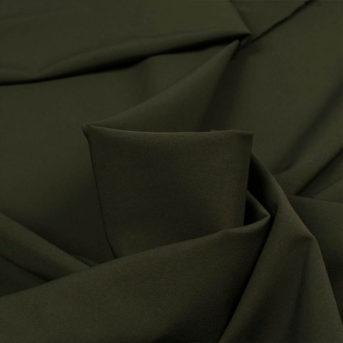 Gabardinas su elastanu tamsus chaki, 1x1.45m||TavoSapnas