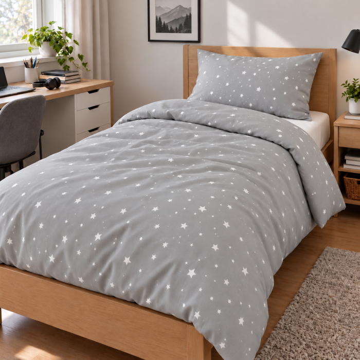 Patalynės komplektas Stars, 140x200, 50x70 cm||TavoSapnas