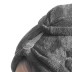 Plaukų rankšluostis-turbanas Pilkas||TavoSapnas