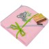 Bamboo rankšluostis su gobtuvu Rožinė koala, 100x100 cm||TavoSapnas