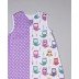 Vasarinis miegmaišis su dvipusiu užtrauktuku Purple, 70 cm||TavoSapnas
