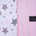 Šiltas miegmaišis su dvipusiu užtrauktuku Rožinė žvaigždelė||TavoSapnas