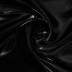 Dirbtinis korėjietiškas šilkas juodas, likuytis 0.40x1.40m||TavoSapnas