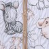 Šiltas miegmaišis su dvipusiu užtrauktuku Zoo, 80 cm (su dėme)||TavoSapnas