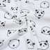 Double gauze muslinas Pandos, likutis 1.45x1.20m||TavoSapnas