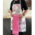 Prijuostė su rankšluosčiu Pink||TavoSapnas