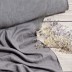 Minkštintas linas  Pilkas vakaras, likutis 0.45x1.40m||TavoSapnas