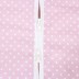 Miegmaišis su dvipusiu užtrauktuku Pink Dots, 75 cm||TavoSapnas