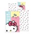 Patalynės komplektas Hello Kitty, 135x200, 80x80 cm||TavoSapnas