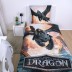 Patalynės komplektas Dragon, 135x200, 80x80 cm||TavoSapnas