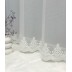 Dieninės užuolaidos audinys White Glamour, aukštis 290 cm||TavoSapnas