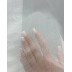 Dieninės užuolaidos audinys White Glamour, aukštis 290 cm||TavoSapnas