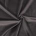Matuojama veliūrinė užuolaida Dark Grey, likutis 0.45x2.80m||TavoSapnas