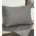 Lovos takelio ir pagalvės užvalkalo komplektas Grey, 90x170, 50x70 cm||TavoSapnas