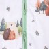 Šiltas miegmaišis su dvipusiu užtrauktuku Meškučiai, 80 cm||TavoSapnas