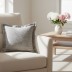 Pagalvėlės užvilkimas Natural, 40x40 cm||TavoSapnas