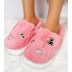 Moteriškos šlepetės su kailiuku Coral Fluffy, 38 dydis||TavoSapnas