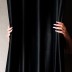 Matuojama veliūrinė užuolaida Matte Black, aukštis 320 cm||TavoSapnas