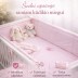 Lovytės apsaugėlės Rožinė, 360 cm||TavoSapnas