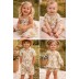 Double gauze muslinas Flowers||TavoSapnas