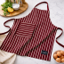 Prijuostė Burgund Stripes, L/XL||TavoSapnas