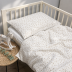 Muslino (double gauze) patalynės komplektas Mini Stars, 90x120, 40x60 cm||TavoSapnas