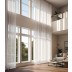 Matuojama dieninė užuolaida White Sheer, aukštis 345 cm||TavoSapnas