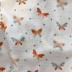 Double gauze muslinas Drugeliai, 1.30x1.50m||TavoSapnas