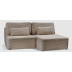 Soft gobelenas Ambi Dark Taupe, 1.75x1.45m||TavoSapnas
