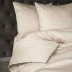 Pure Collection mako satino patalynė Sand Beige, 140x200, 70x80 cm||TavoSapnas