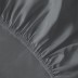 Pure Collection satino paklodė su guma DARK GREY, 160x200 cm||TavoSapnas